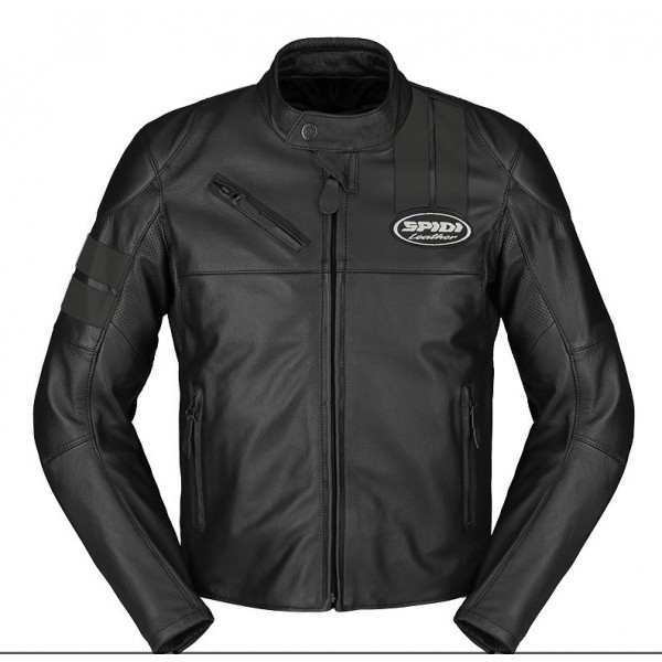 Spidi Μπουφάν Μηχανής Roar Ανδρικό Δερμάτινο μαύρο 026 Μπουφάν Δερμάτινα