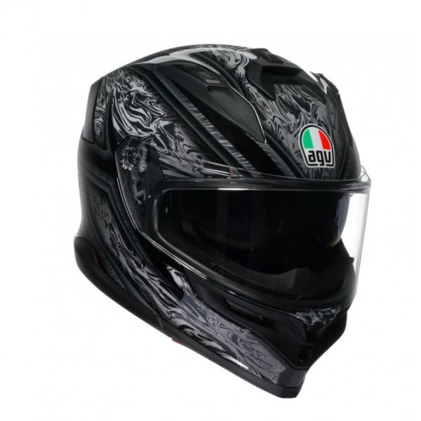 AGV Κράνος K7 MPLK Damascus Black/Silver ΚΡΑΝΗ