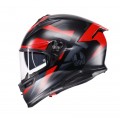 AGV Κράνος K7 MPLK Glimpse Matt Black/Red ΚΡΑΝΗ