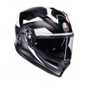 AGV Κράνος K7 MPLK Glimpse Matt Black/White ΚΡΑΝΗ