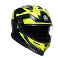 AGV Κράνος K7 MPLK Glimpse Matt Black/Yellow Fluo ΚΡΑΝΗ