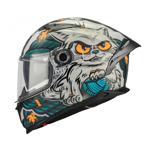 MT Κράνος Braker SV The King A7 μαύρο/γκρι/μπλε ΚΡΑΝΗ