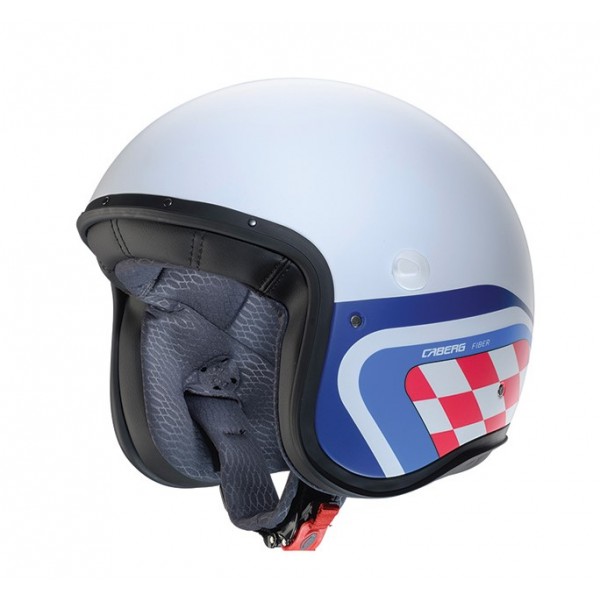 Caberg Κράνος Jet Freeride-X Daytona matt white/light blue/red ΚΡΑΝΗ