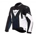 DAINESE ΜΠΟΥΦΑΝ SUPER SPRINT D-DRY BLACK/WHITE Μπουφάν Textile