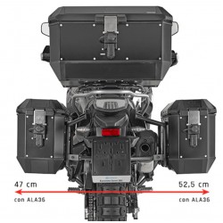 Givi βάσεις πλαϊνών βαλιτσών PLO9227MK_CFM 800 MT-X (25 > 26)/ 1000 MT-X (26) Βάσεις πλαϊνών βαλιτσών