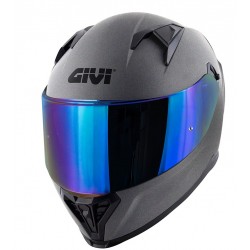 Givi Κράνος 50.Z matt titanium + Extra Visor