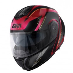 Givi Κράνος X26 Square bordeaux/titanium/gold gloss (Pinlock Included)