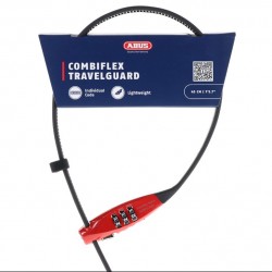 Abus Mini Συρματόσχοινο Combiflex Travelguard Κόκκινο ΑΝΤΙΚΛΕΠΤΙΚΑ