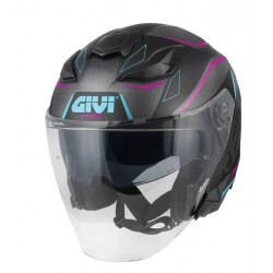 Givi Κράνος X31 black/dark titan/fuchsia/blue matt