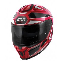 Givi Κράνος H55.1 Zephir bordeaux/silver/red gloss (Pinlock + Extra Visor Included)