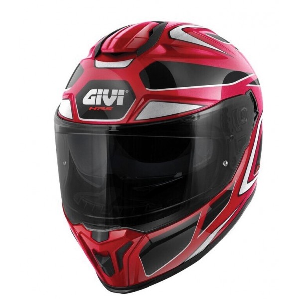 Givi Κράνος H55.1 Zephir bordeaux/silver/red gloss (Pinlock + Extra Visor Included) ΚΡΑΝΗ Givi Κράνος H55.1 Zephir bordeaux/silver/red gloss (Pinlock + Extra Visor Included) ΚΡΑΝΗ