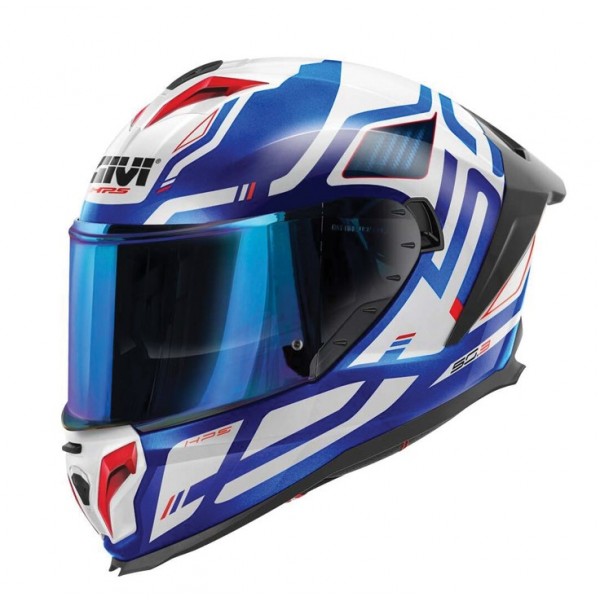 Givi Κράνος H50.3 Quasar metal blue/white/red gloss (Pinlock Included) ΚΡΑΝΗ Givi Κράνος H50.3 Quasar metal blue/white/red gloss (Pinlock Included) ΚΡΑΝΗ