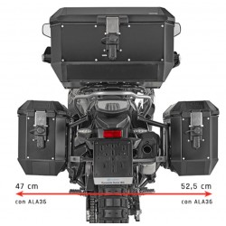 Givi Βάσεις πλαϊνών βαλιτσών PLO9230MK_CFM 800 MT-X (25 > 26)/ 1000 MT-X (26) cfm Βάσεις πλαϊνών βαλιτσών