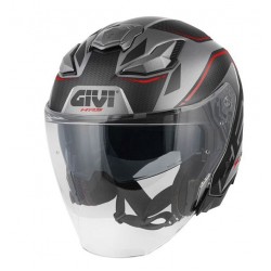 Givi Κράνος X31 black/dark titan/red gloss