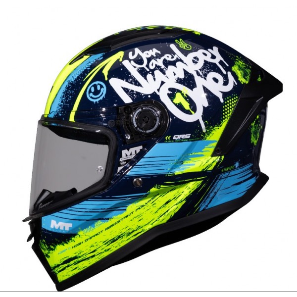 MT Κράνος Stinger 2 Junior Rocket C3 μπλε/fluo gloss ΚΡΑΝΗ MT Κράνος Stinger 2 Junior Rocket C3 μπλε/fluo gloss ΚΡΑΝΗ