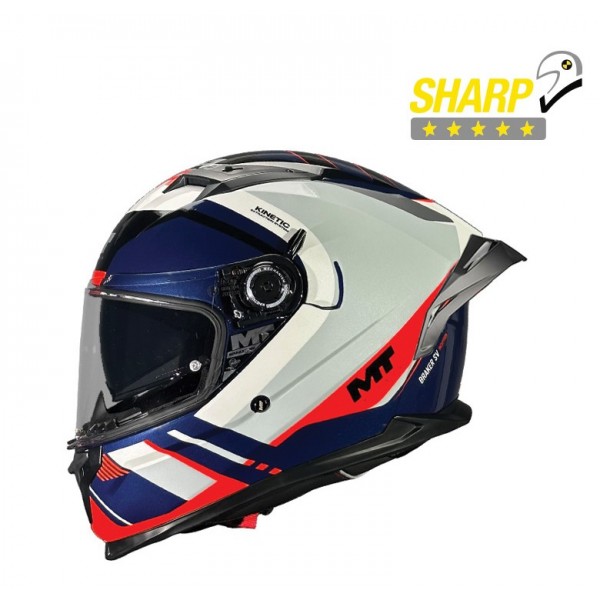 MT Κράνος Braker SV Inception C7 μαύρο/γκρι/μπλε gloss ΚΡΑΝΗ