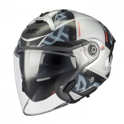 MT Κράνος Cosmo SV S Arrow C2 γκρι/σκούρο γκρι gloss