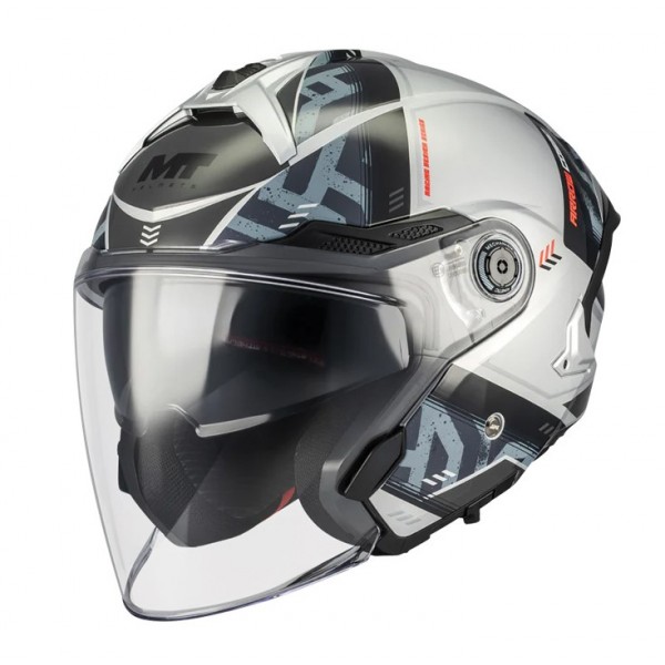 MT Κράνος Cosmo SV S Arrow C2 γκρι/σκούρο γκρι gloss ΚΡΑΝΗ