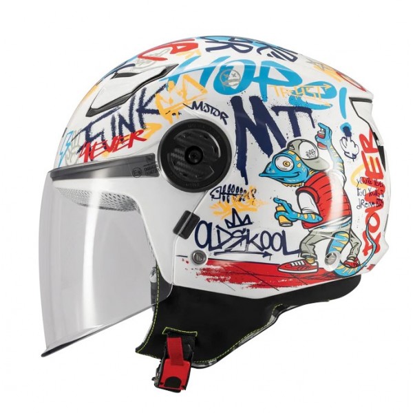 MT Κράνος Lite Crew Junior A5 άσπρο gloss ΚΡΑΝΗ