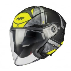 MT Κράνος Cosmo SV S Arrow B3 μαύρο/fluo matt