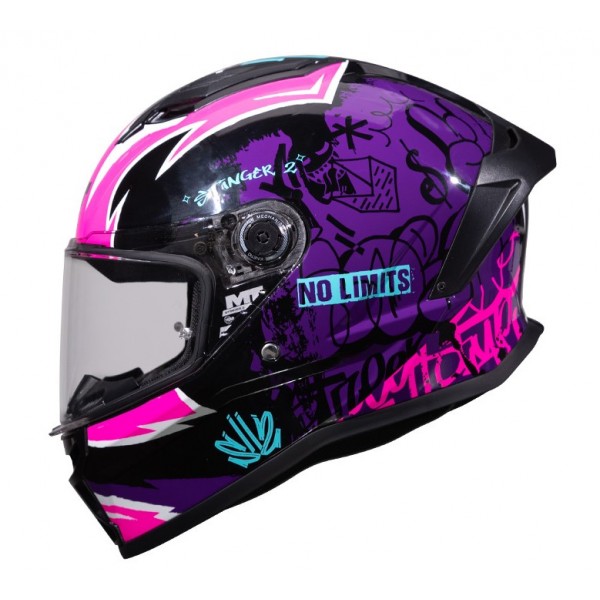 MT Κράνος Stinger 2 Tagger B8 μαύρο/μωβ gloss ΚΡΑΝΗ MT Κράνος Stinger 2 Tagger B8 μαύρο/μωβ gloss ΚΡΑΝΗ