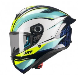 MT Κράνος Targo S Outside B6 μαύρο/fluo gloss