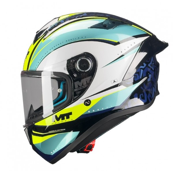 MT Κράνος Targo S Outside B6 μαύρο/fluo gloss ΚΡΑΝΗ