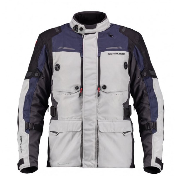 Nordcode Μπουφάν Navigator light γκρι/μπλε/μαύρο Μπουφάν Textile Nordcode Μπουφάν Navigator light γκρι/μπλε/μαύρο Μπουφάν Textile