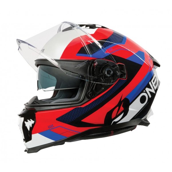 Oneal Κράνος Challenger Exo V.25 μαύρο/άσπρο/κόκκινο/μπλε ΚΡΑΝΗ