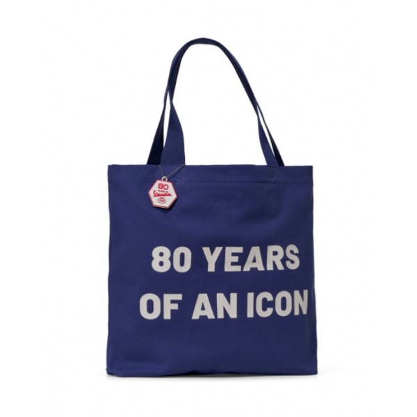VESPA ΤΣΑΝΤΑ 80TH TOTE ΜΠΛΕ Τσάντες Ώμου