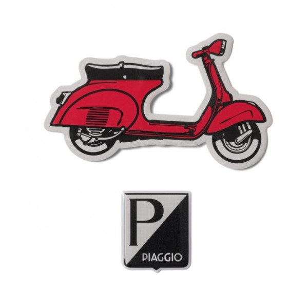 VESPA ΡΑΦΤΟ ΣΗΜΑ 80TH ΣΕΤ SHAPE VESPA VESPA ΓΙΑ ΤΟΝ ΑΝΑΒΑΤΗ