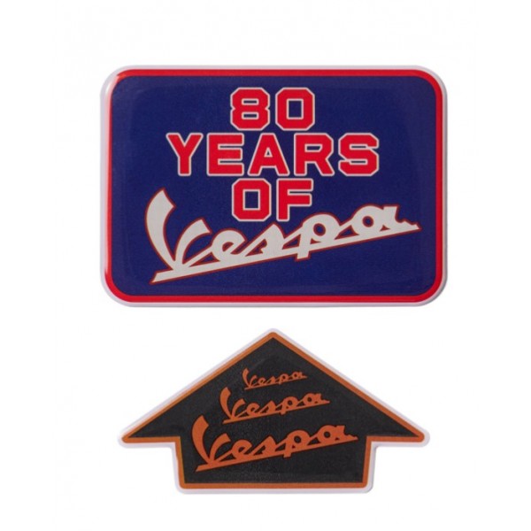 VESPA ΡΑΦΤΟ ΣΗΜΑ 80TH ΣΕΤ 80 YEARS VESPA VESPA ΓΙΑ ΤΟΝ ΑΝΑΒΑΤΗ