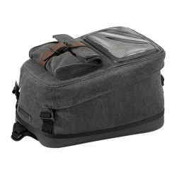 BMW Motorrad Δερμάτινος Σάκος Ρεζερβουάρ με Ιμάντα Μαύρος για R nineT / Pure / Scrambler / Racer / Urban G/S 11L ΒΑΛΙΤΣΕΣ / ΒΑΣΕΙΣ / TANKBAG