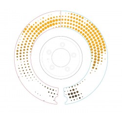 BMW Motorrad Αυτοκόλλητο Ζάντας για CE 04