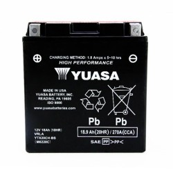 YUASA ΜΠΑΤΑΡΙΑ YTX20CH-BS (USA) ΑΝΤΑΛΛΑΚΤΙΚΑ